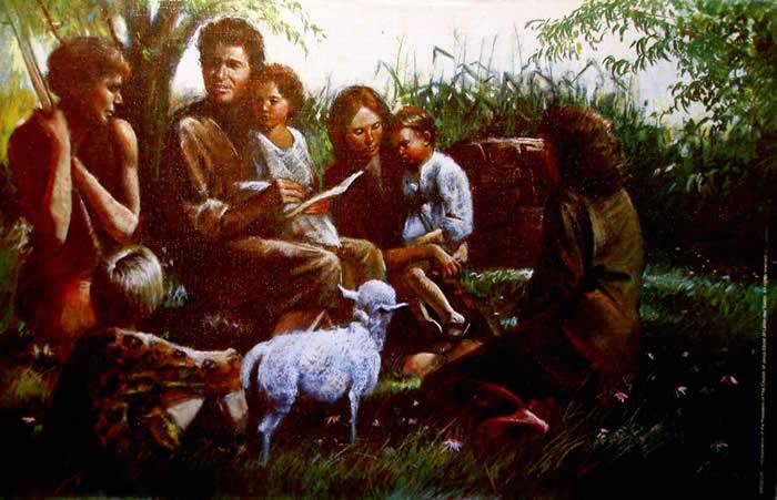 a blink of an eye, The Clock Begins, adam, eve, chidren