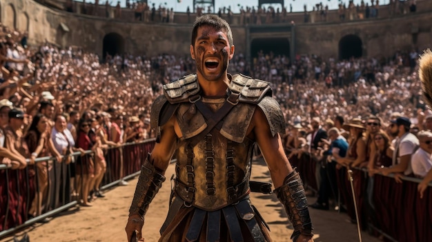 A BLINK OF AN EYE, Guarding the Heart, gladiator, roman, coliseum, cheering