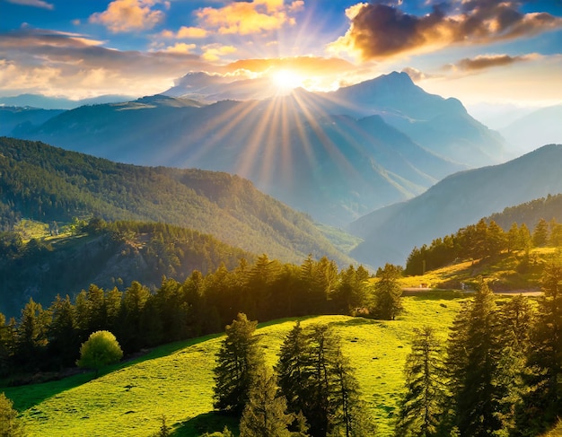 a blink of an eye, Rejoicing in Each Day, mountain, in, morning, after, dawn