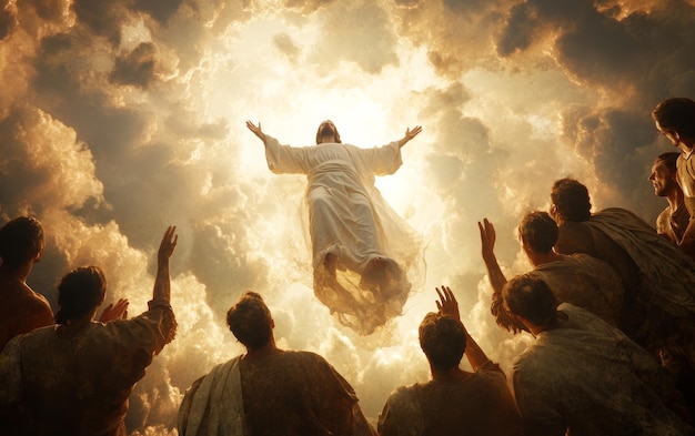 a blink of an eye, Lifted Eyes Steady Hearts, Jesus, assentian, to, Heaven