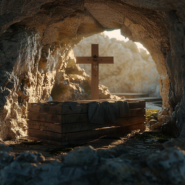a blink of an eye, Jesus, tomb, open