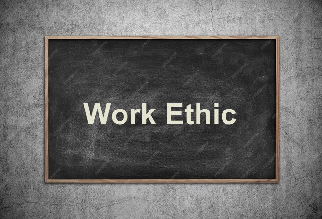 a blink of an eye, Work Ethic, chalk, board, work, ethic, on, it