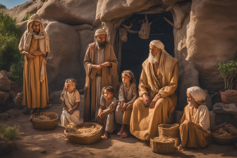 a blink of an eye, noahs, family, after, flood