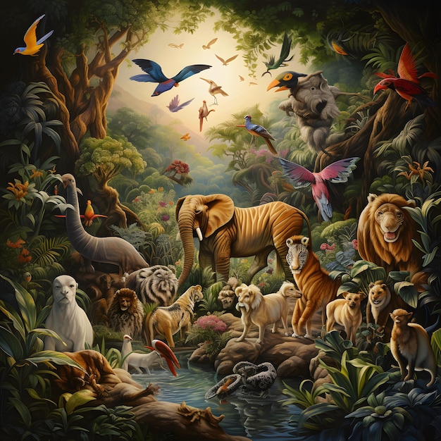 a blink of an eye, Sixth Day, animals, sixth, day