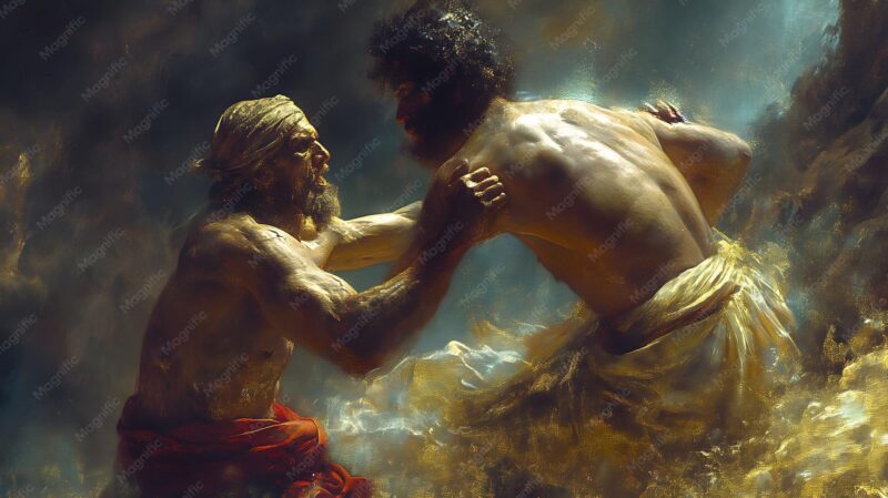 a blink of an eye, The Wanderer, cain, kills, abel