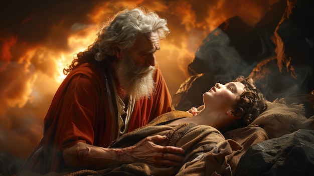 a blink of an eye, Your True Son, isaac, scrafice