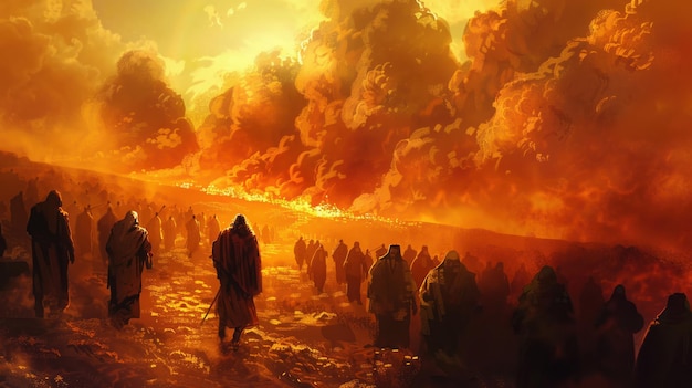 a blink of an eye, Leading Cloud by Day, fire, by, night, exodus