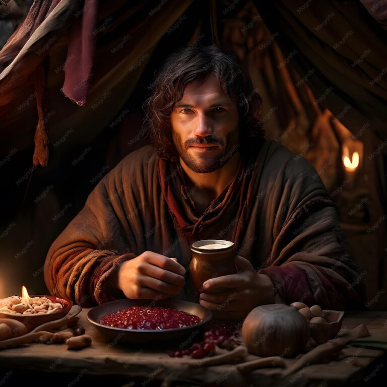 a blink of an eye, Jacob Is Accused, jacob, feast