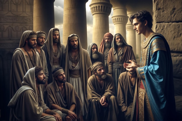 a blink of an eye, Sons of Egypt, joseph, meets, brothers,and, sons