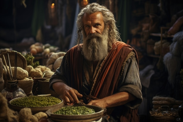 a blink of an eye, The People's Feast, mana making
