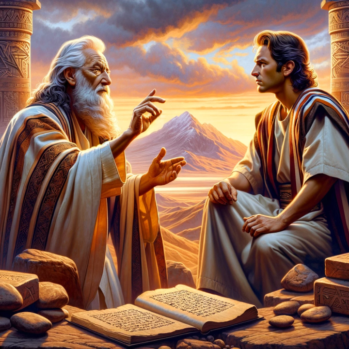 a blink of an eye, Jethro Visits Moses, moses, jethro