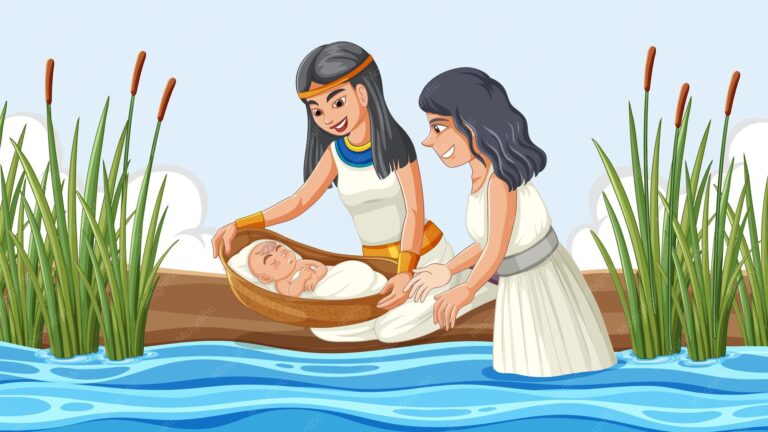 a blink of an eye, moses, Gods Leader Is Born, saved, at, nile