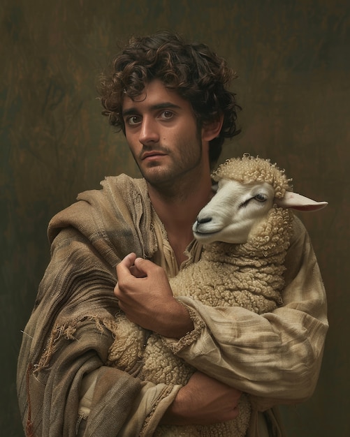 a blink of an eye, Daniel Had A Vision, daniel ,holding ,lamb
