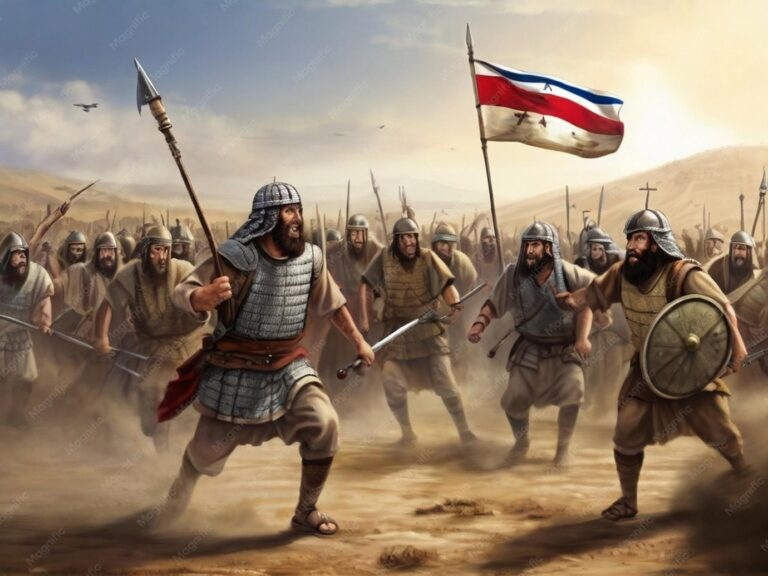 a blink of an eye, King To Lead Us, Israel, fighting, enemy