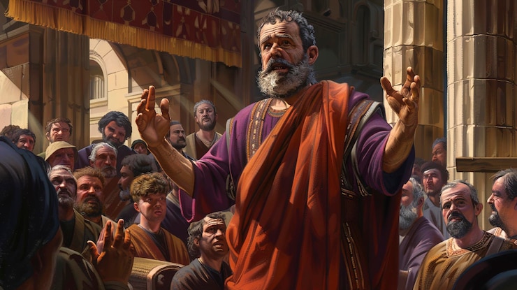 a blink of an eye,I Preach Among the Gentiles, paul teaching galentians