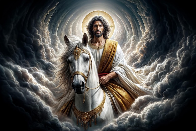 a blink of an eye, Called Faithful and True, revelation,jesus, on, white, horse