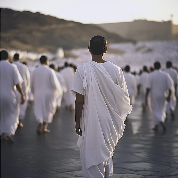 a blink of an eye, The Servants of God, white robes