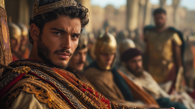 a blink of an eye, When He Came to David, david, with, soldiers