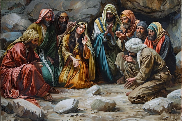 A blink of an eye, Light Of Life, Jesus, preventing, stoning