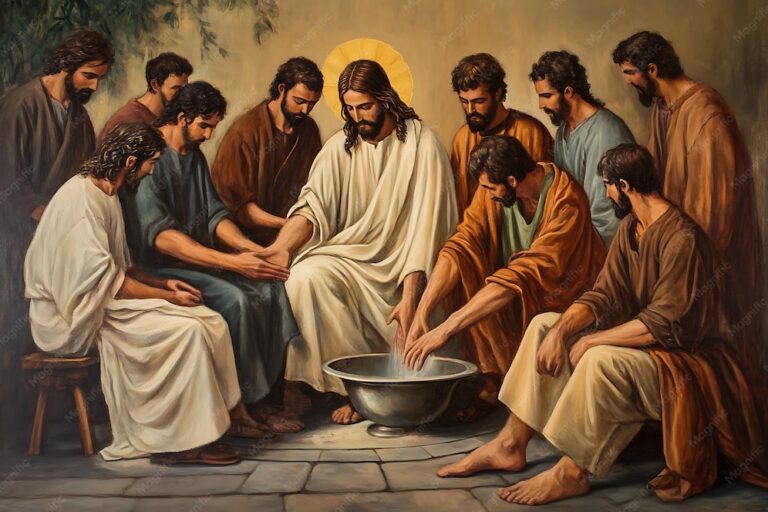 a blink of an eye; Devil Had Already Prompted Judas, jesus, washing, feet