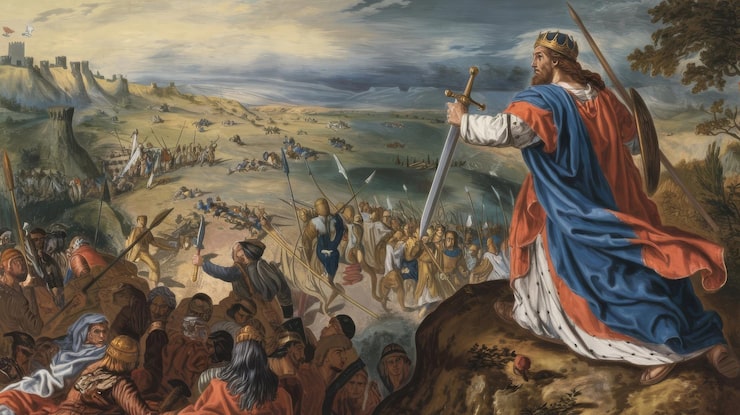 a blink of an eye, The King Is Grieving, king ,david