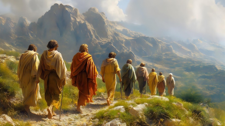 a blink of an eye, Teaching The Believers, apostles, traveling