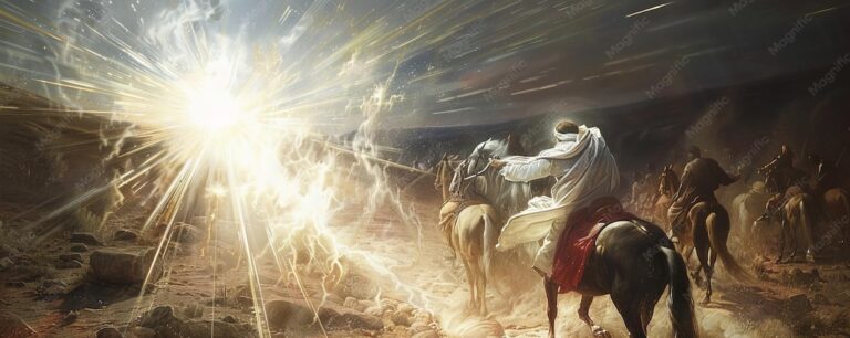 a blink of an eye, Breathing Out Murderous Threats, Saul in Damascus